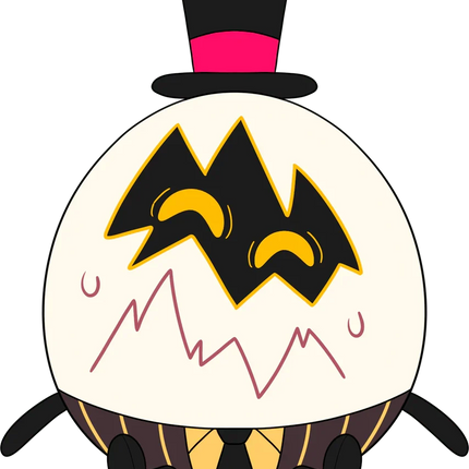 Youtooz - Hazbin Hotel: Nervous Egg Boi stickie Plush (6in - 15cm)