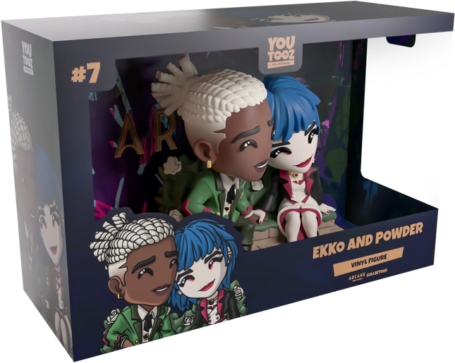 Youtooz -  Arcane: Ekko and Powder - Vinyl Figure