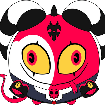 Youtooz -  Helluva Boss: Blitzo Stickie Plush (6in - 15cm)