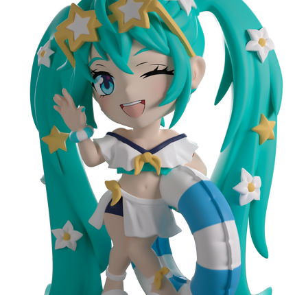 Youtooz - Hatsune Miku: Summer Style Miku Glow in the Dark - Worldwide Exclusive - Vinyl Figure