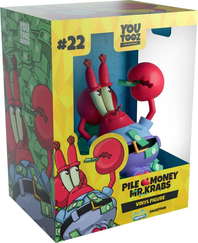 Youtooz - Spongebob Squarepants: Pile'O'Money Mr. Krabs - Vinyl Figure