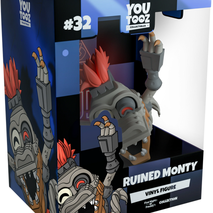 Youtooz - Five Nights at Freddy's: Monty ruiné - Figurine en vinyle
