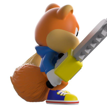 Youtooz -  Conker's Bad Fur Day: Chainsaw Conker - Vinyl Figure