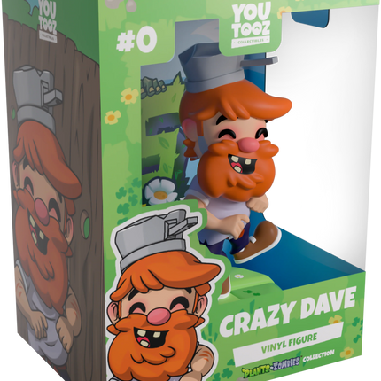 Youtooz - Plant Vs Zombies: Crazy Dave - Figurine en vinyle
