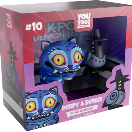 Youtooz - K-Pop Demon Hunters: Derpy & Sussie Monitor Buddiez (Release Date: Q2/27)