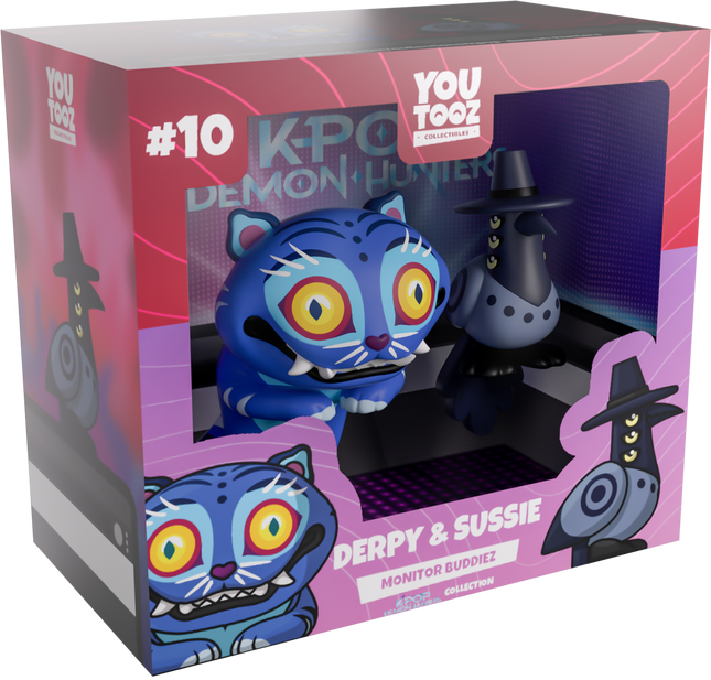Youtooz - K-Pop Demon Hunters: Derpy & Sussie Monitor Buddiez (Release Date: Q2/27)