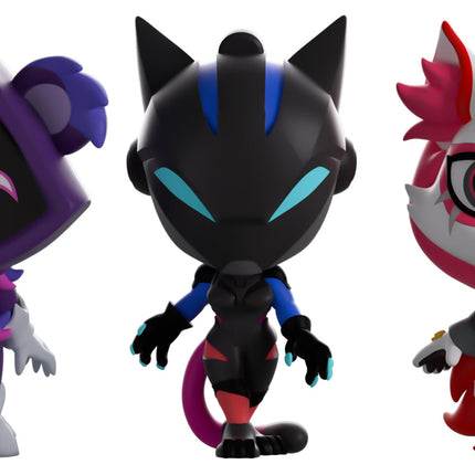 Youtooz -  Fortnite Minitooz: Raven Team Leader, Lynx & Kimiko - Vinyl Figure