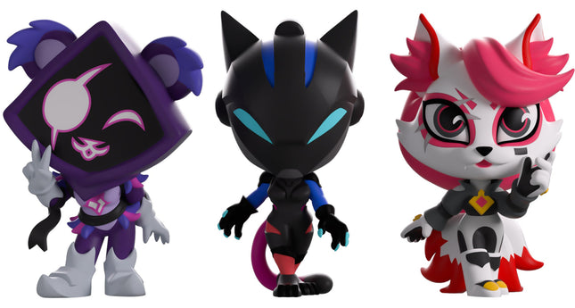 Youtooz -  Fortnite Minitooz: Raven Team Leader, Lynx & Kimiko - Vinyl Figure