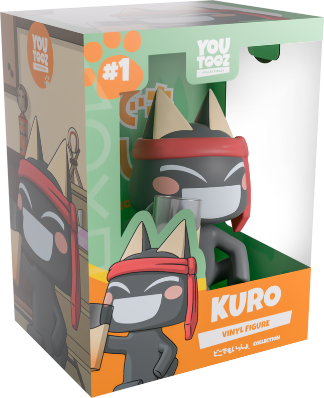 Youtooz -  Doko Demo Issyo: Kuro - Vinyl Figure