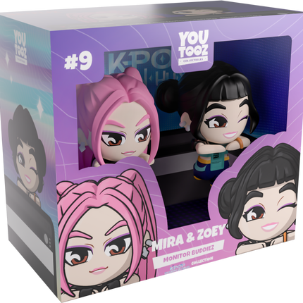 Youtooz - K-Pop Demon Hunters: Mira & Zoey Monitor Buddiez (Release Date: Q2/27)