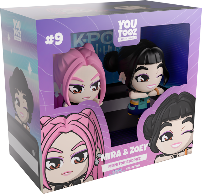 Youtooz - K-Pop Demon Hunters: Mira & Zoey Monitor Buddiez (Release Date: Q2/27)