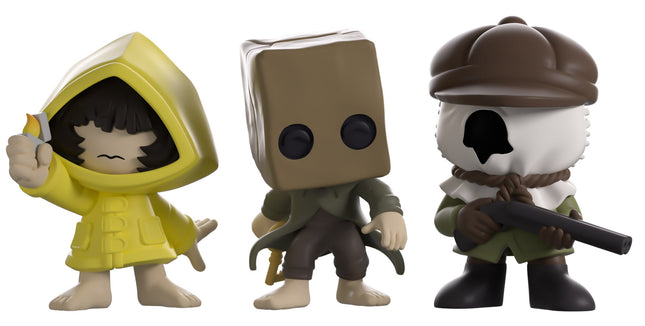 Youtooz -  Little Nightmares II: Mono, Six & Hunter Minitooz - Vinyl Figure