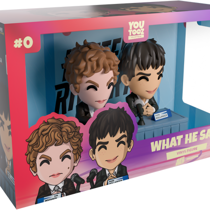 Youtooz - Heated Rivalry: What He Said (Double Pack) - Vinyl Figure