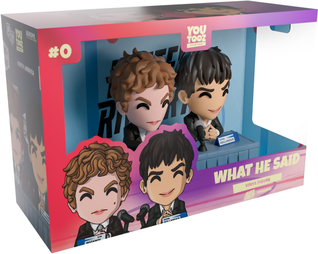 Youtooz - Heated Rivalry: What He Said (Double Pack) - Vinyl Figure